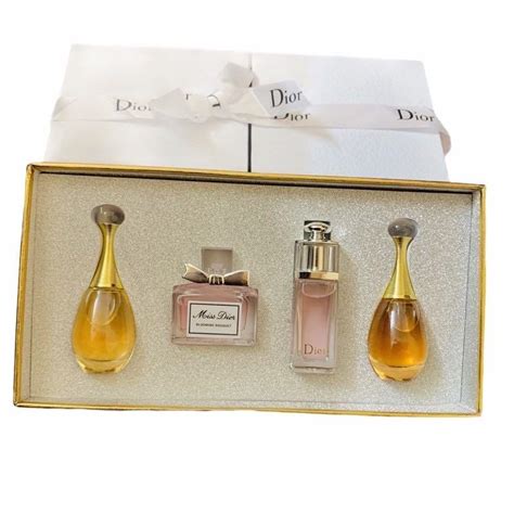 miniature dior perfume gift sets|dior mini fragrance gift set.